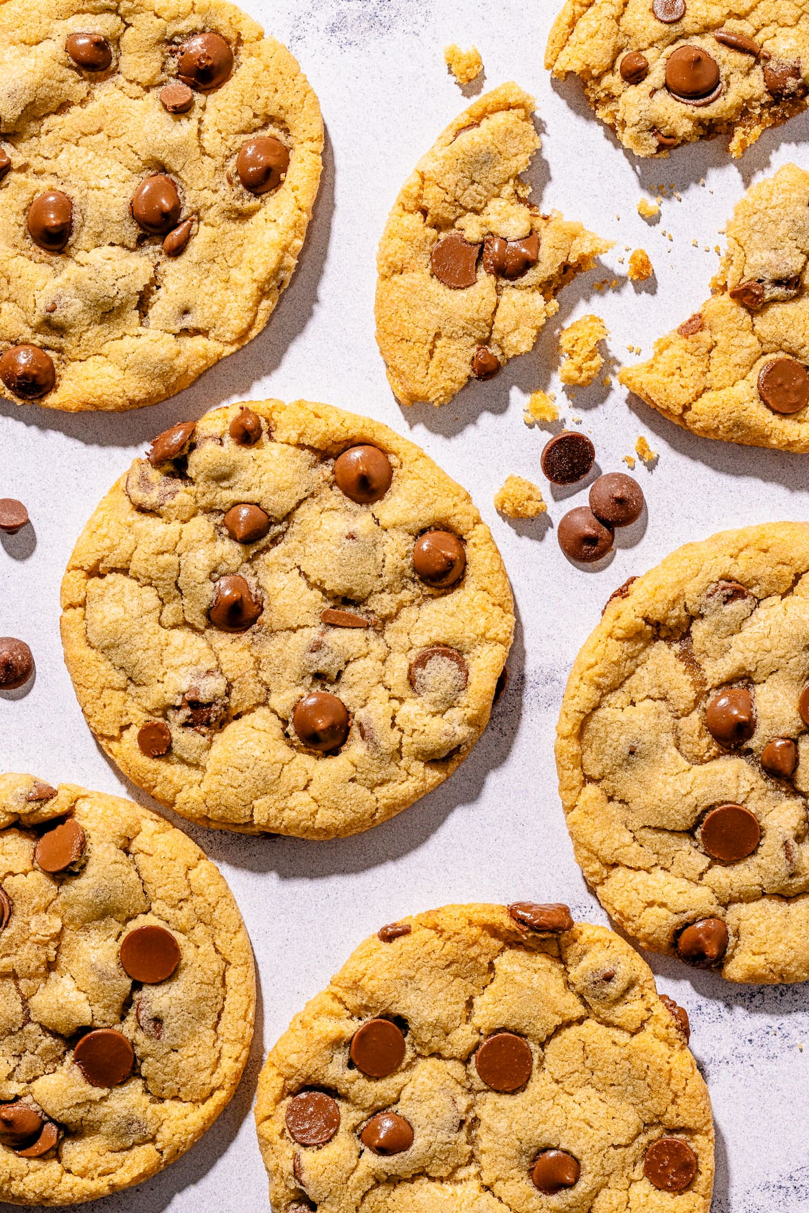 Biscuits aux brisures de chocolat