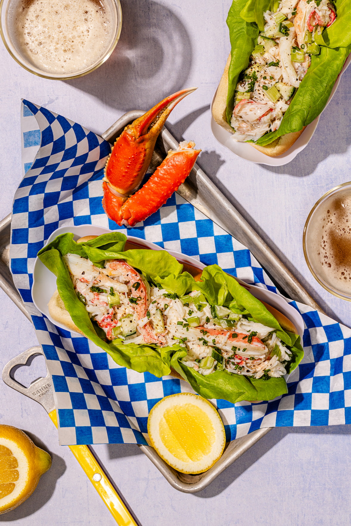 Guédille au crabe des neiges