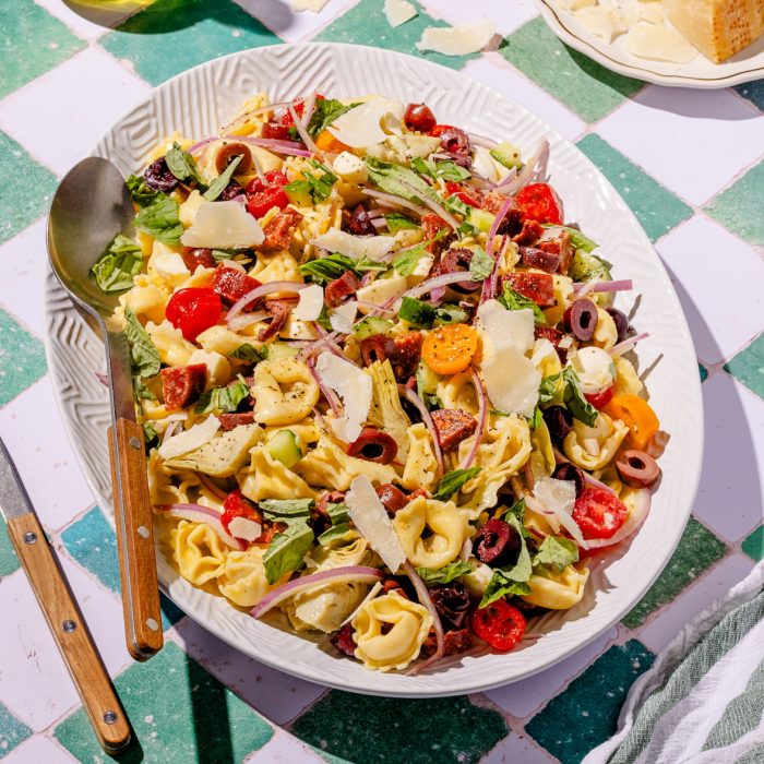 Salade de tortellinis froide