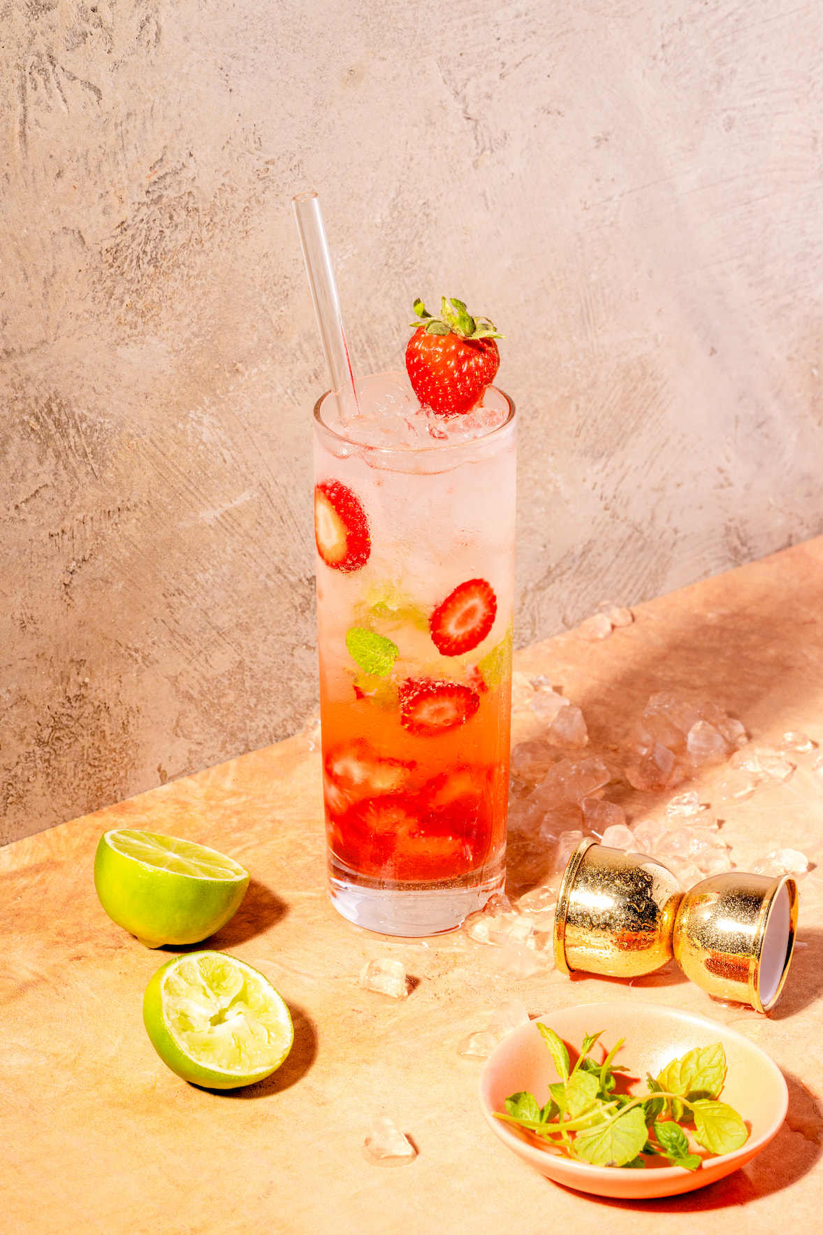 Mojito aux fraises
