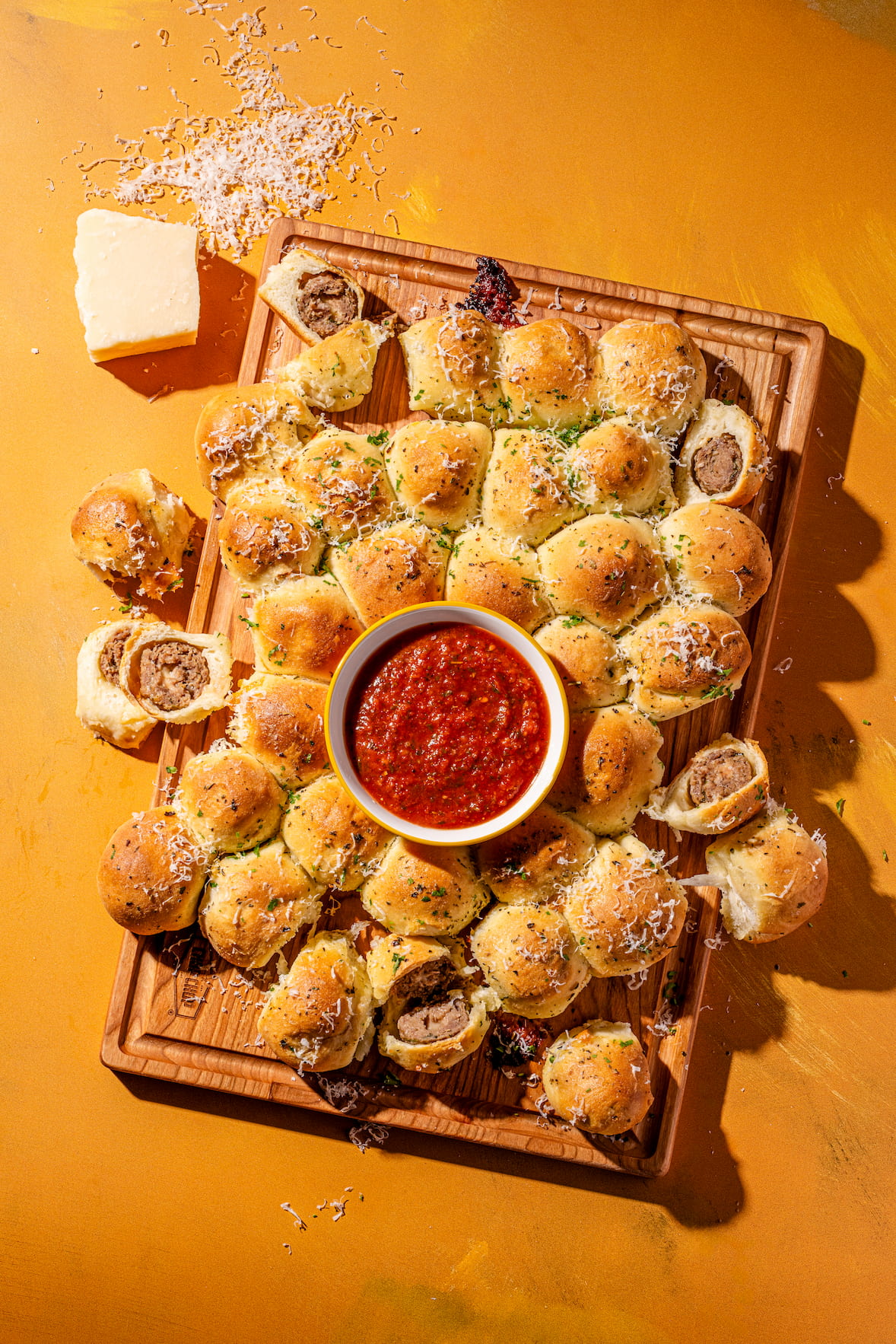 Recette simple et savoureuse de bombes de viande à l’ail et au fromage