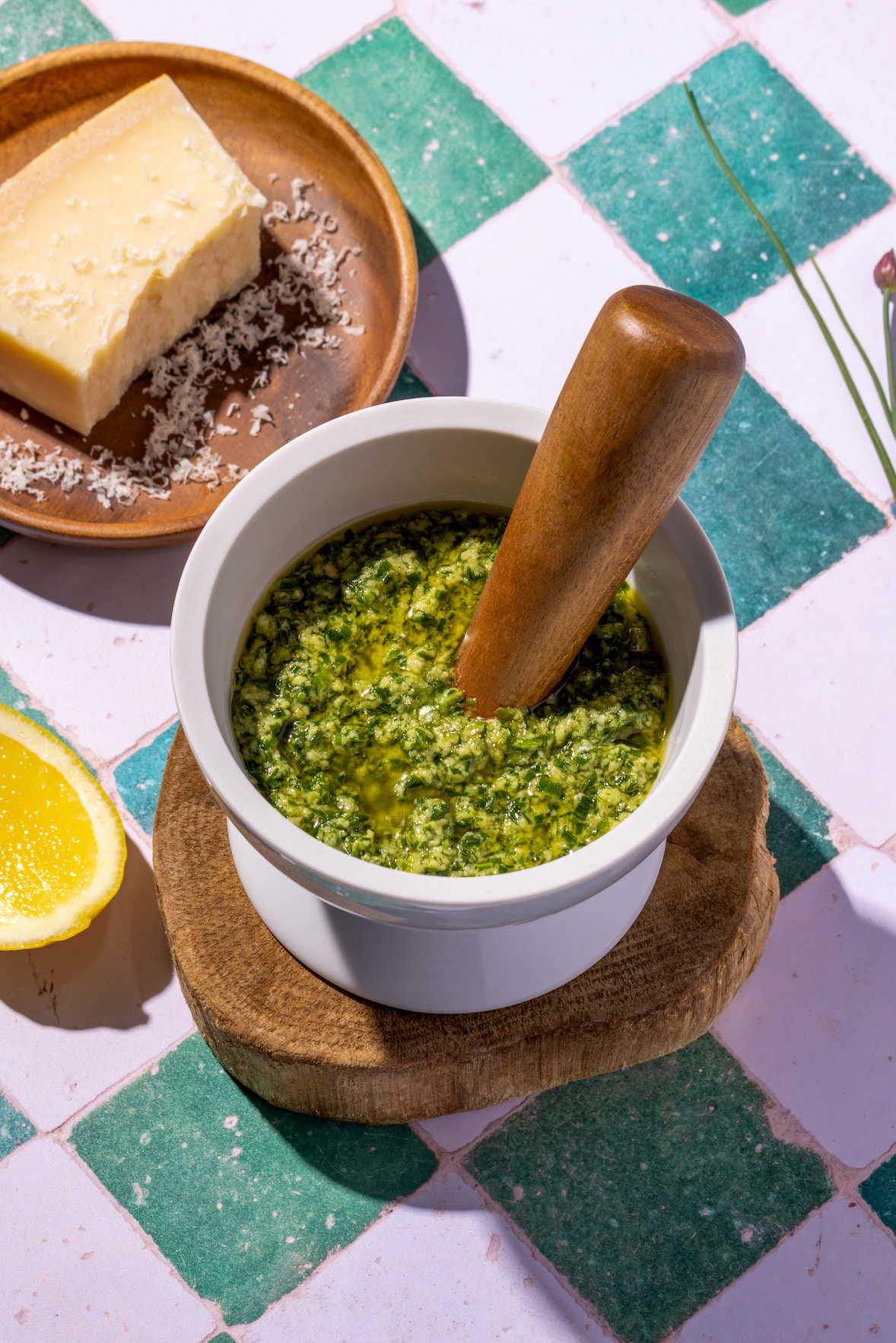 Pesto de ciboulette