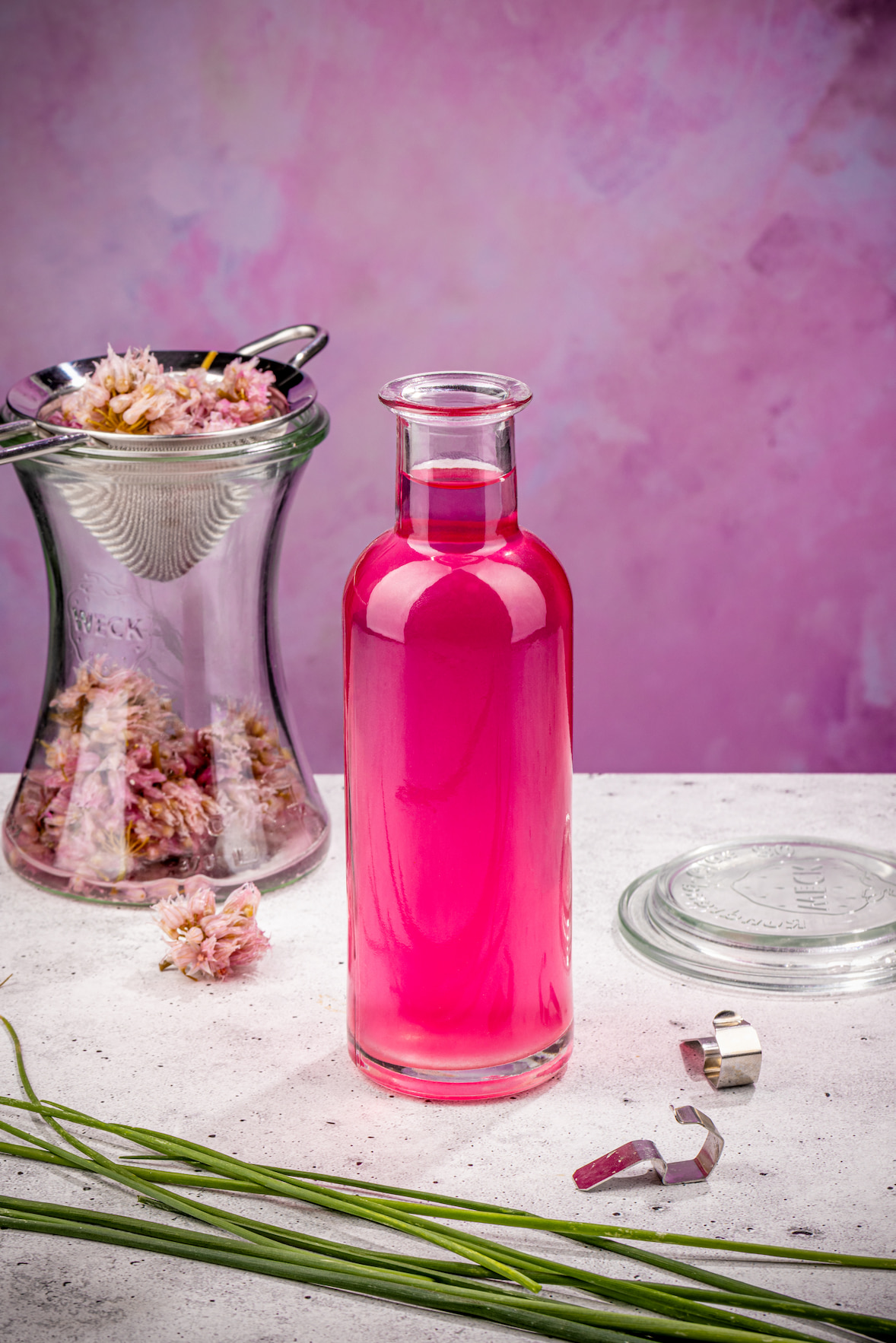 Vinaigre à la fleur de ciboulette