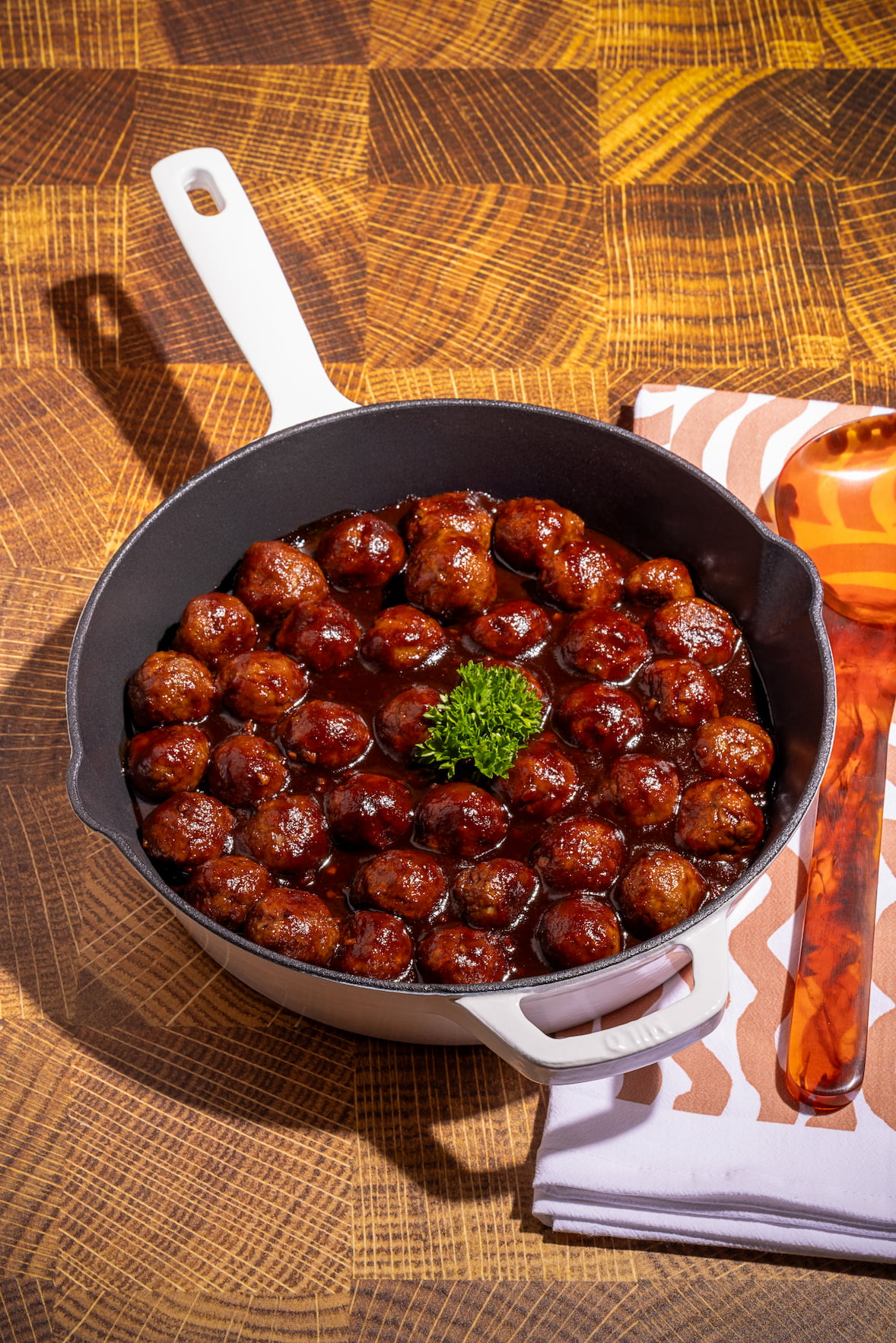 Boulettes avec sauce à la bière noire