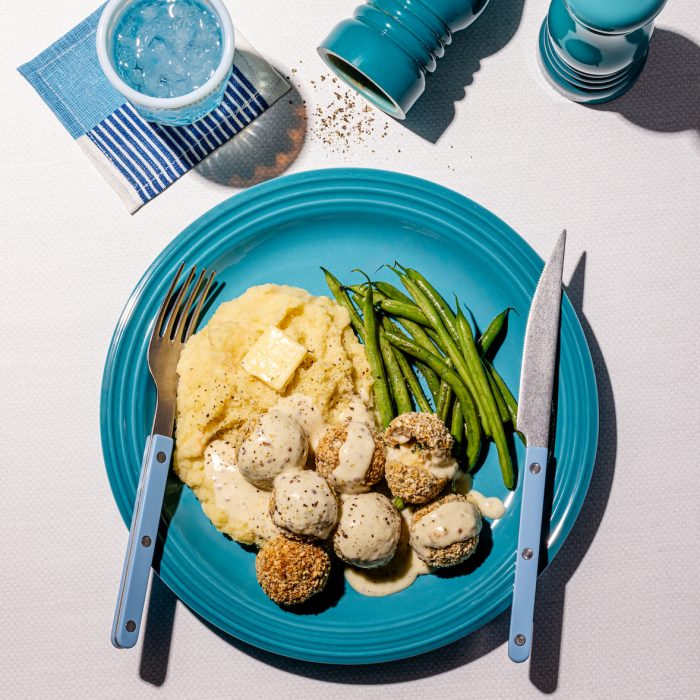 Boulettes de poulet cordon bleu