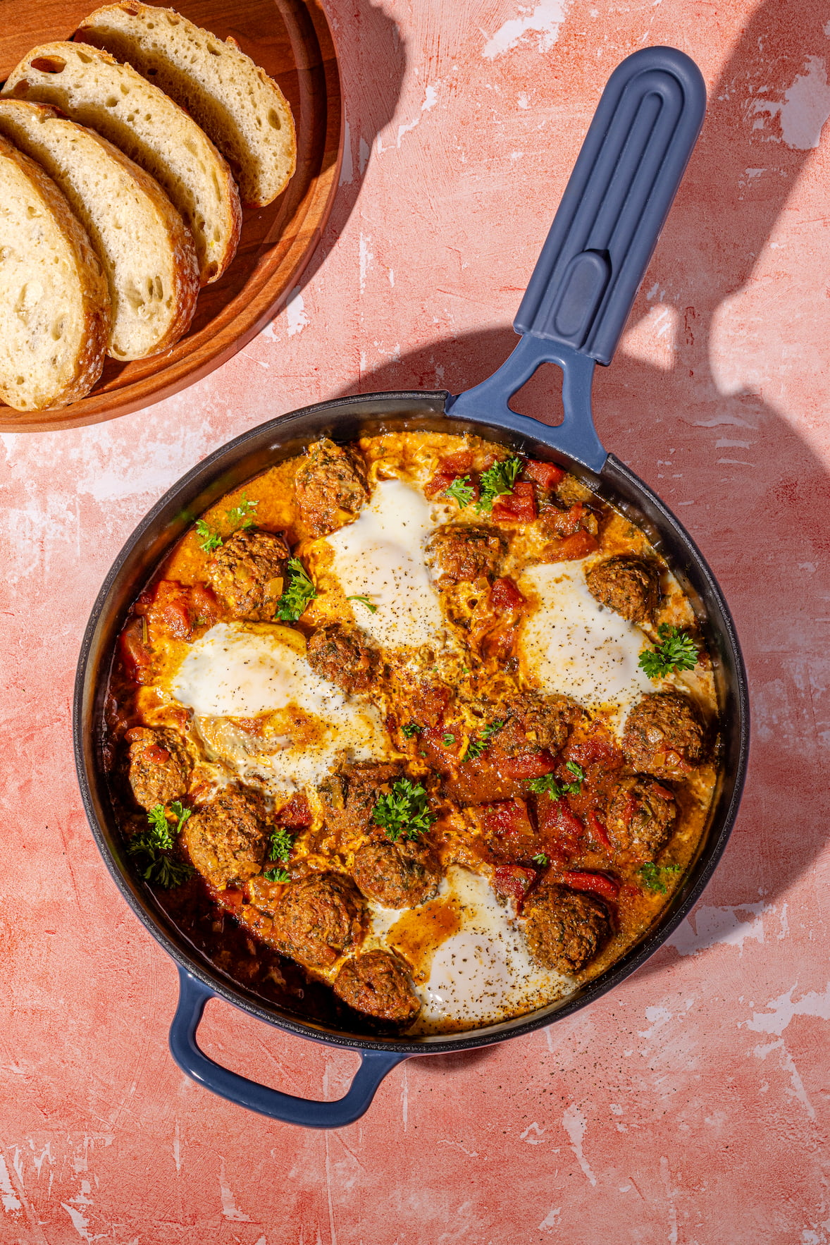 Boulettes marocaines avec oeufs