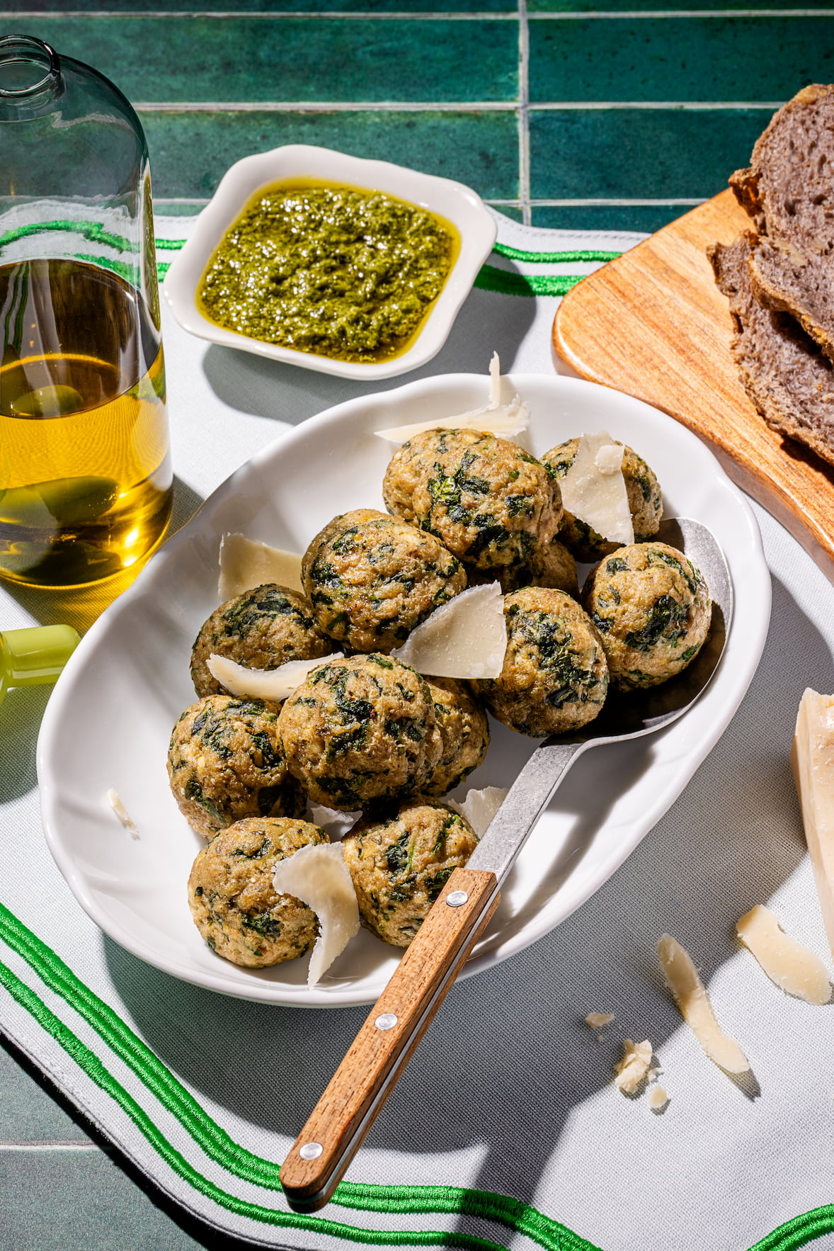 Boulettes de dinde épinards et ricotta