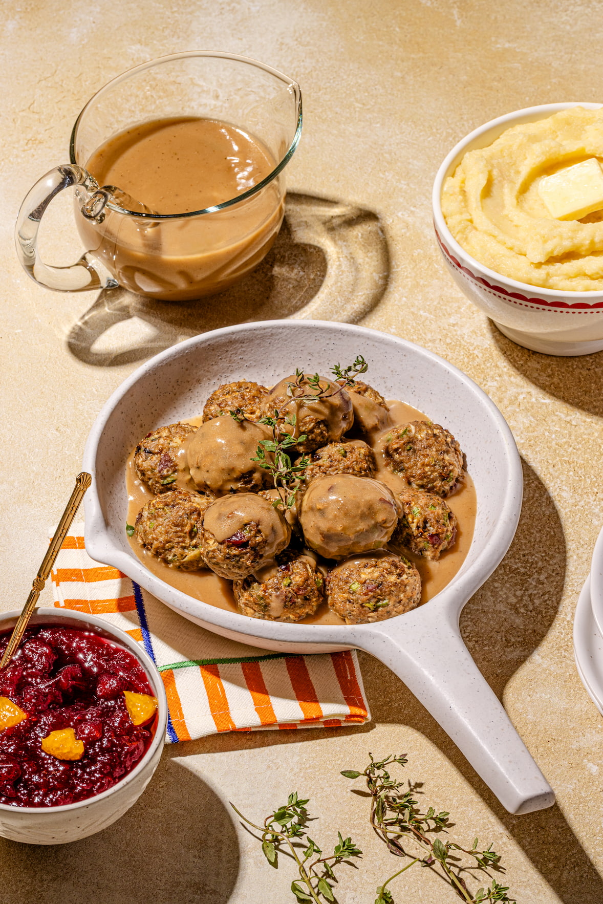 Boulettes de viande de l'Action de Grâce