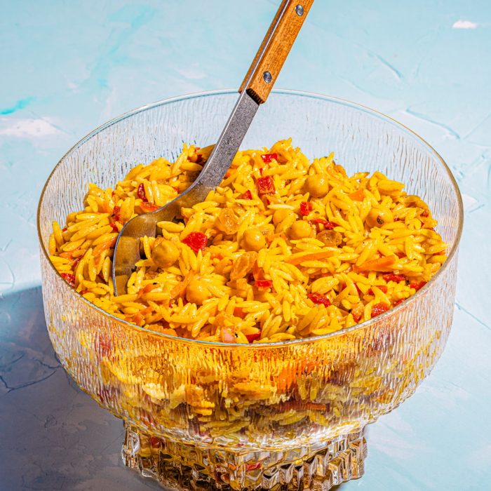 Salade d&rsquo;orzo Bombay