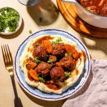 Boulettes de boeuf bourguignonnes