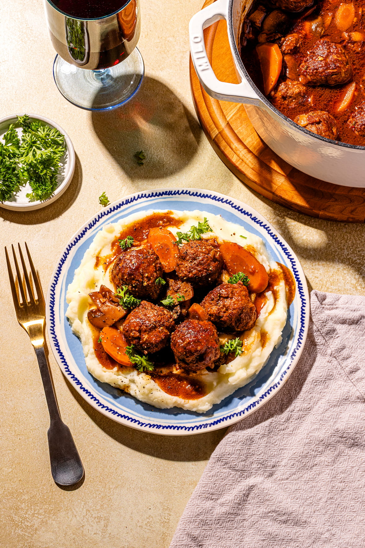 Boulettes bourguignonnes