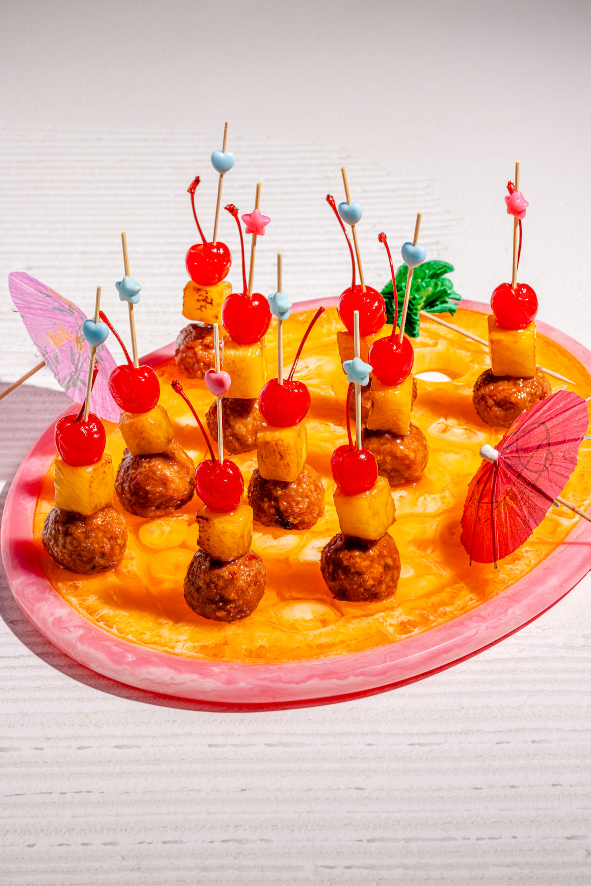 Mini brochette hawaïennes