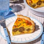 Quiche aux boulettes