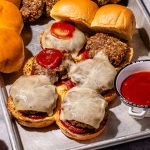 Sliders de boulettes gombo