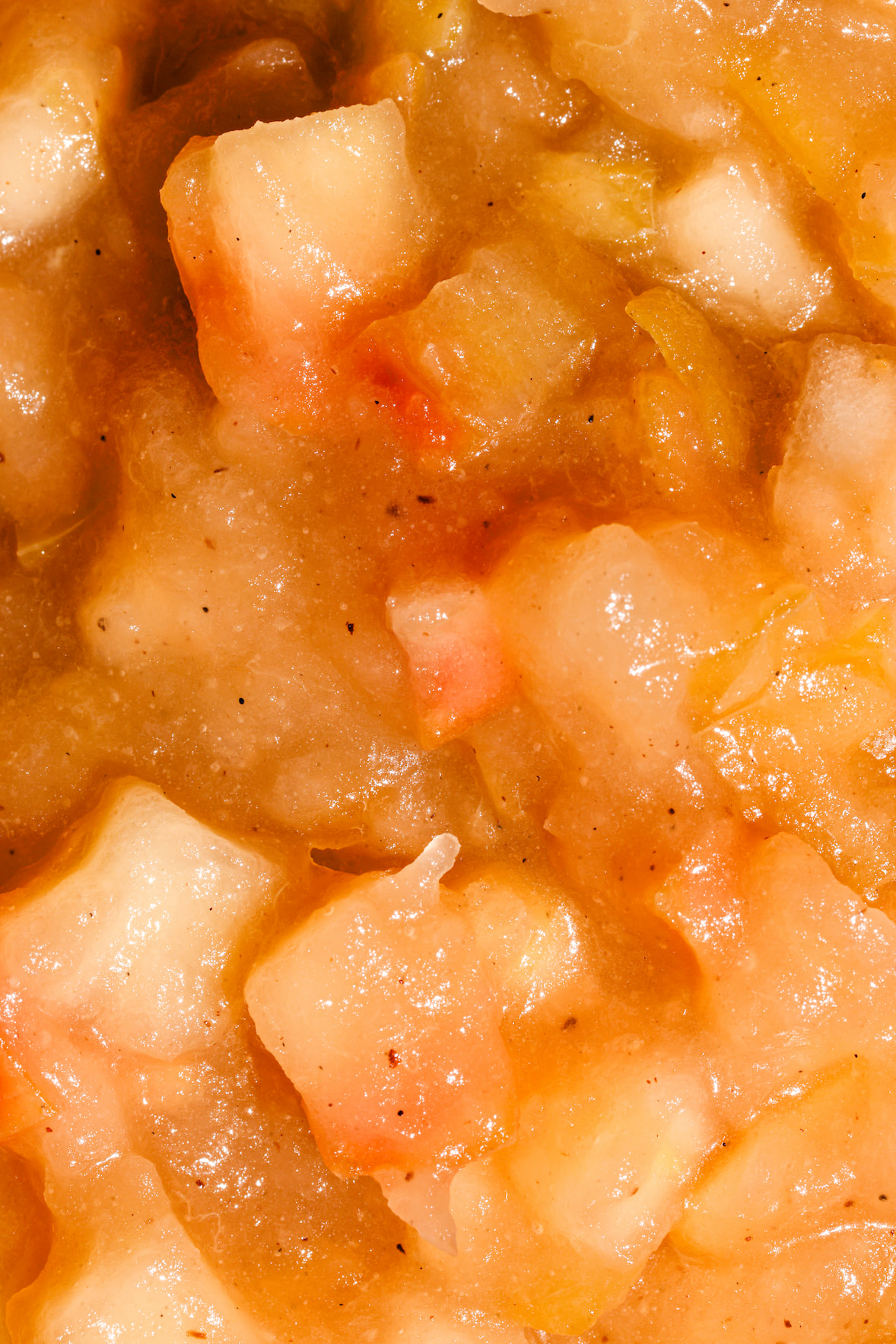 Compotée de pommes à la cannelle