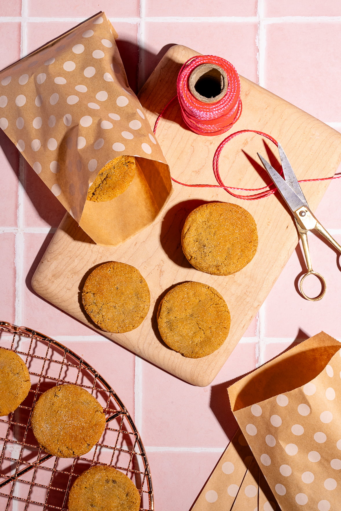 Biscuits maison gingembre cannelle moelleux aux épices et au gingembre confit