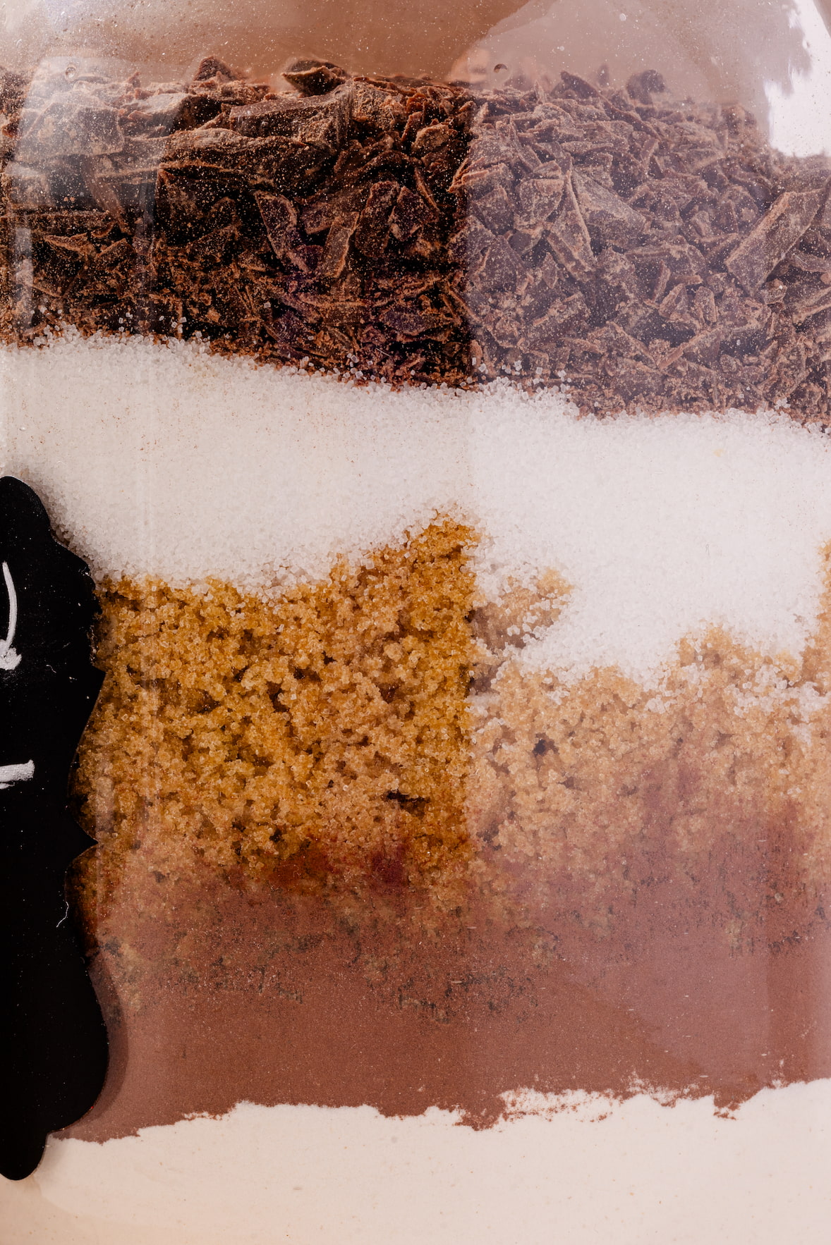 Brownies en pot à offrir en cadeau