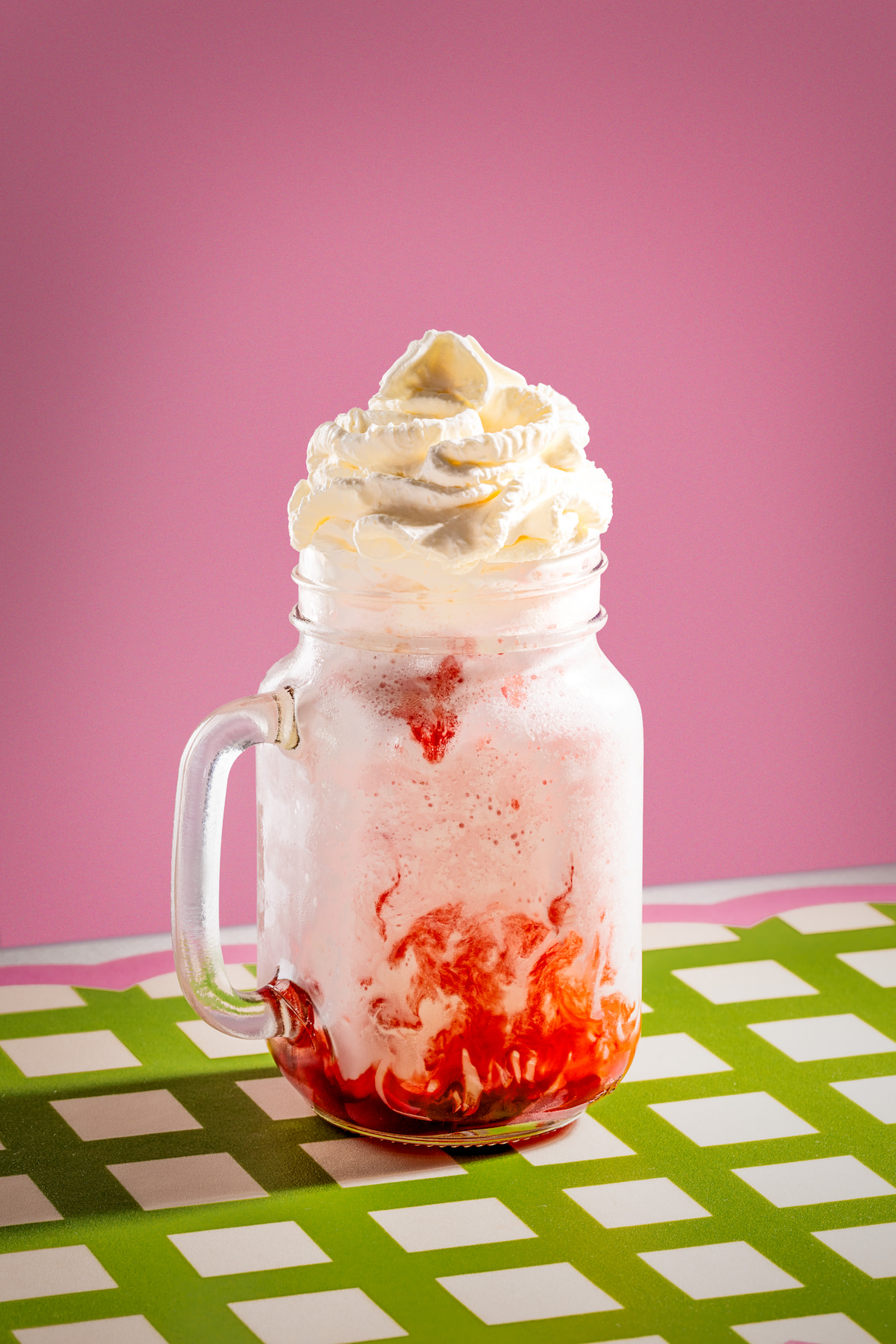 Frappuccino crème à la fraise