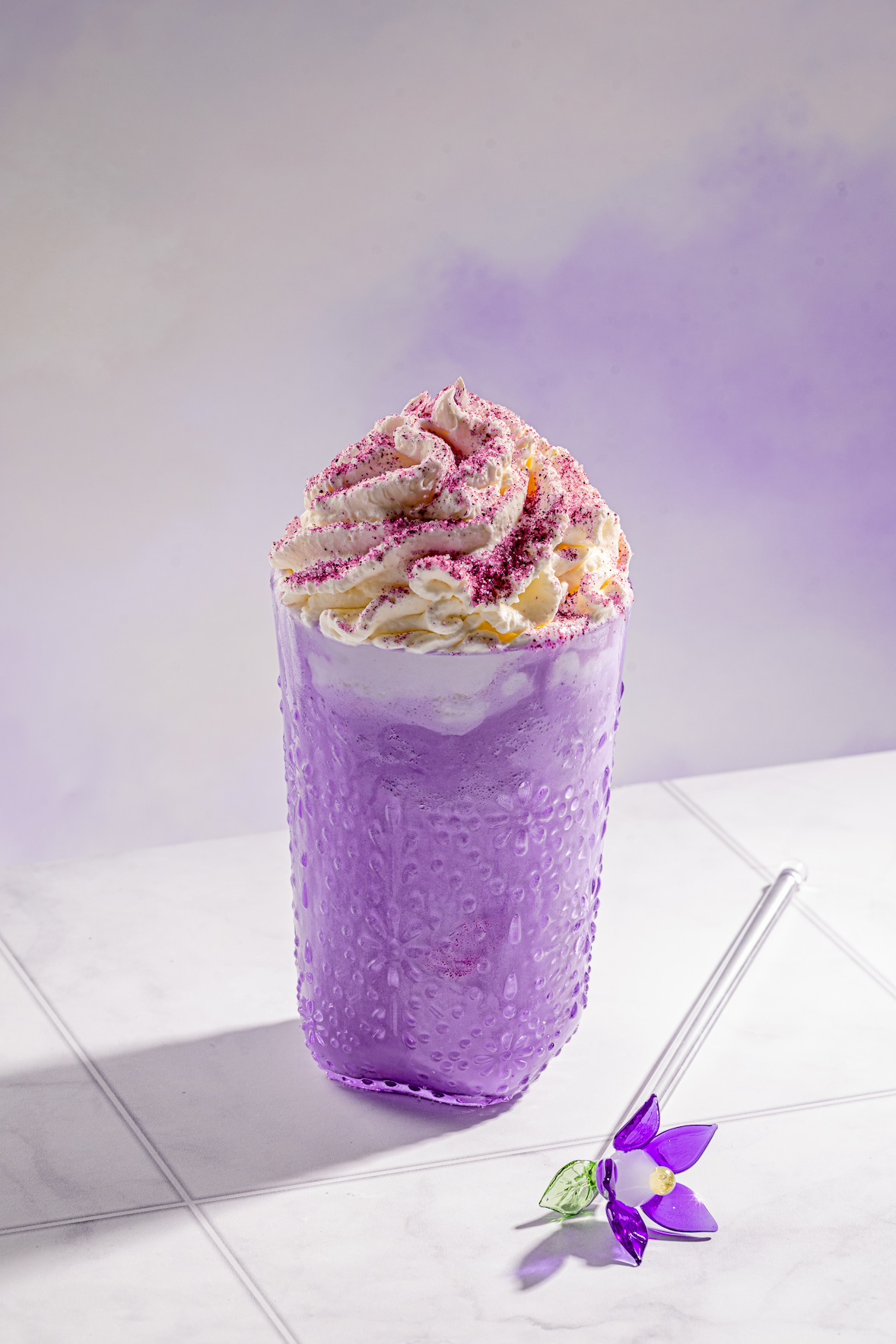 Frappuccino crème à la lavande