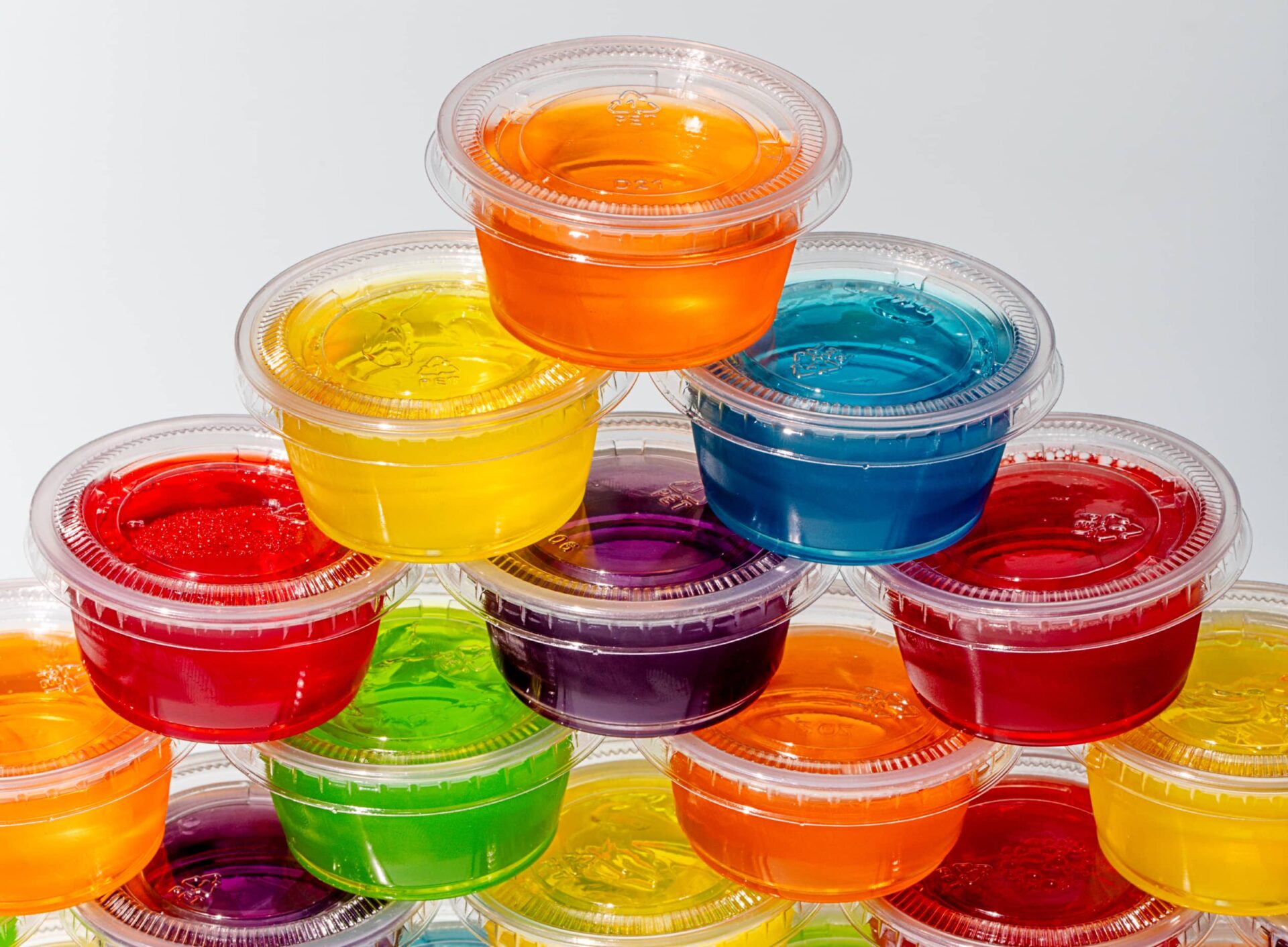 Jell-O shots gélifiés
