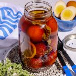 Oeufs marinés au vinaigre balsamique