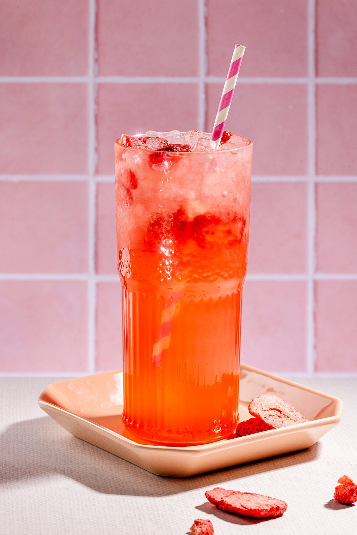 Refresher fraise limonade