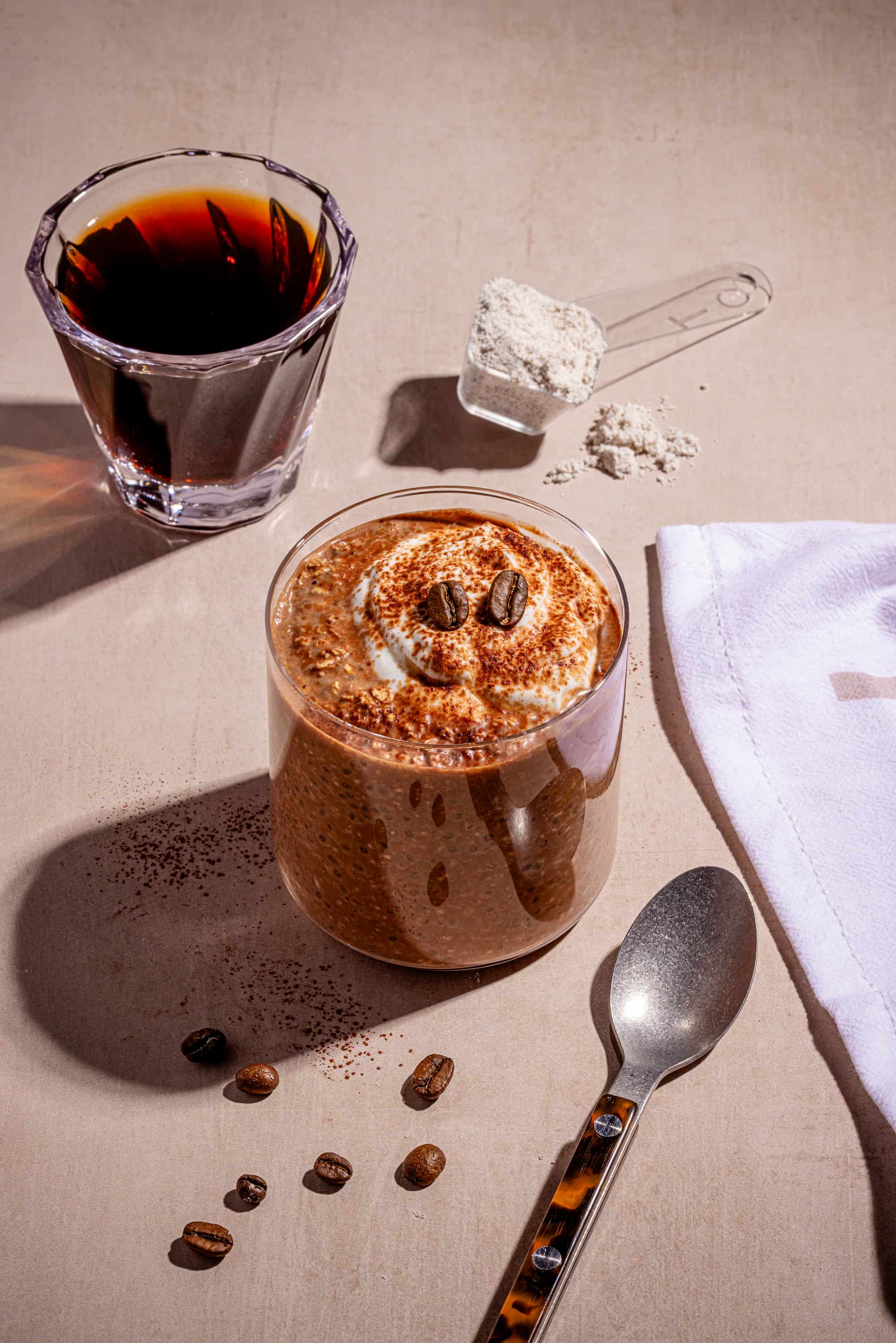 La meilleure recette de gruau overnight protéiné au chocolat facile et nourrissant