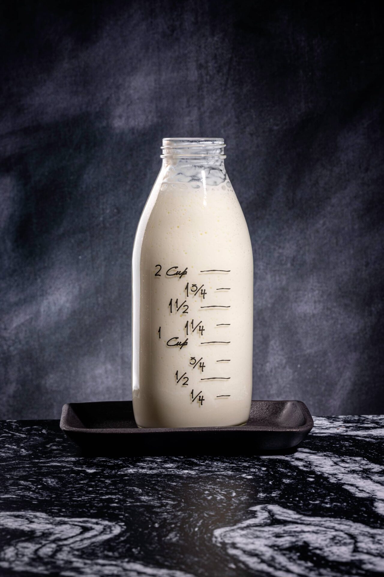 Babeurre maison en 10 minutes avec lait et citron