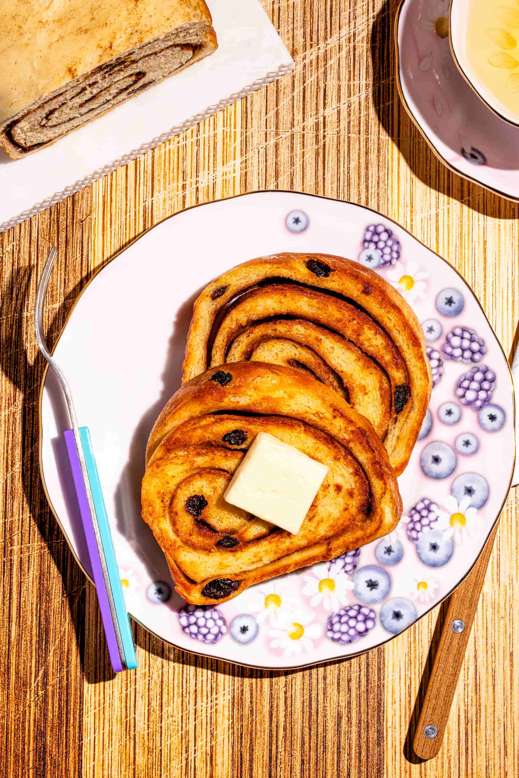 Pain marbré cannelle et raisins maison ultra moelleux