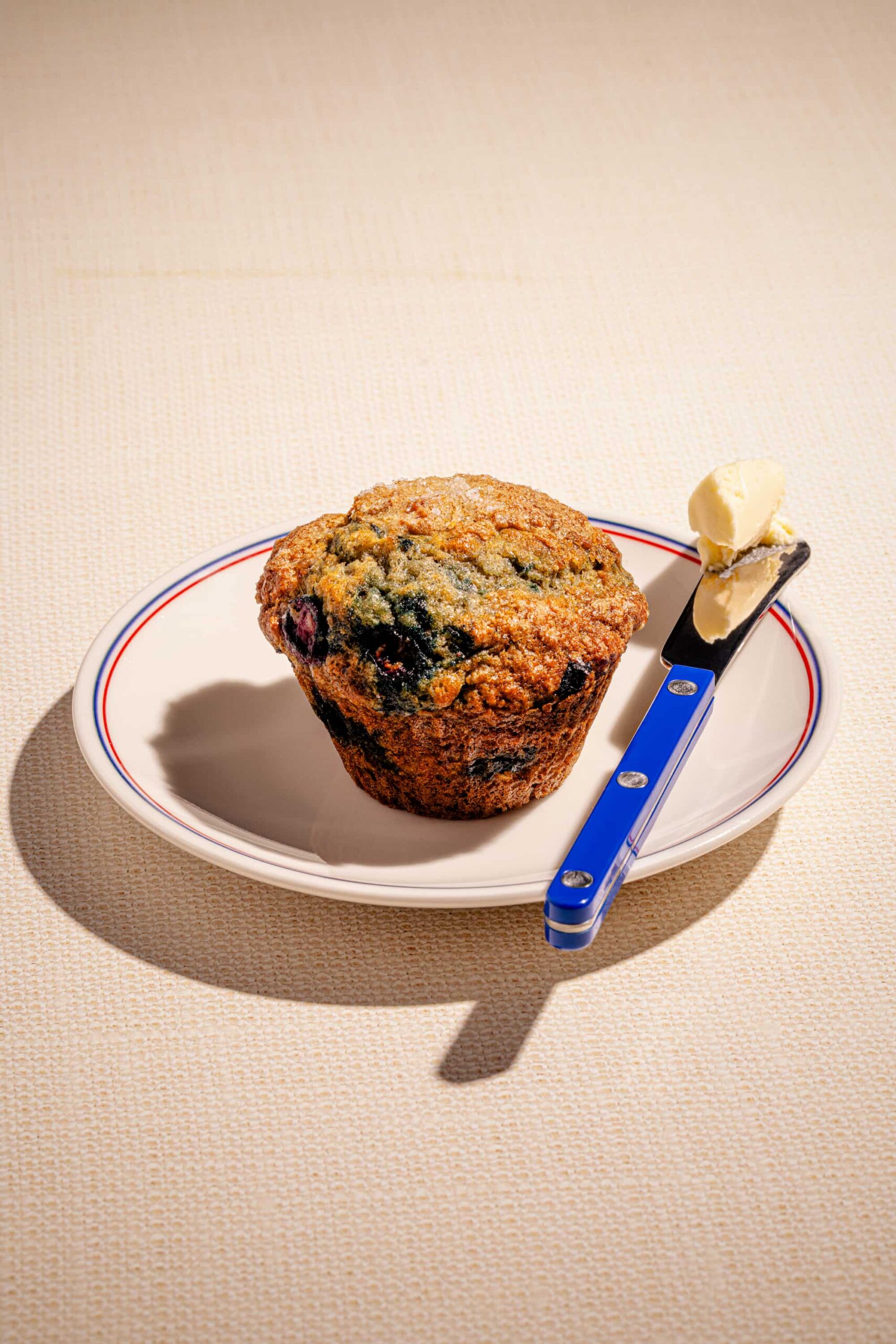 Recette de muffins aux bleuets et à l’avoine moelleux et faciles