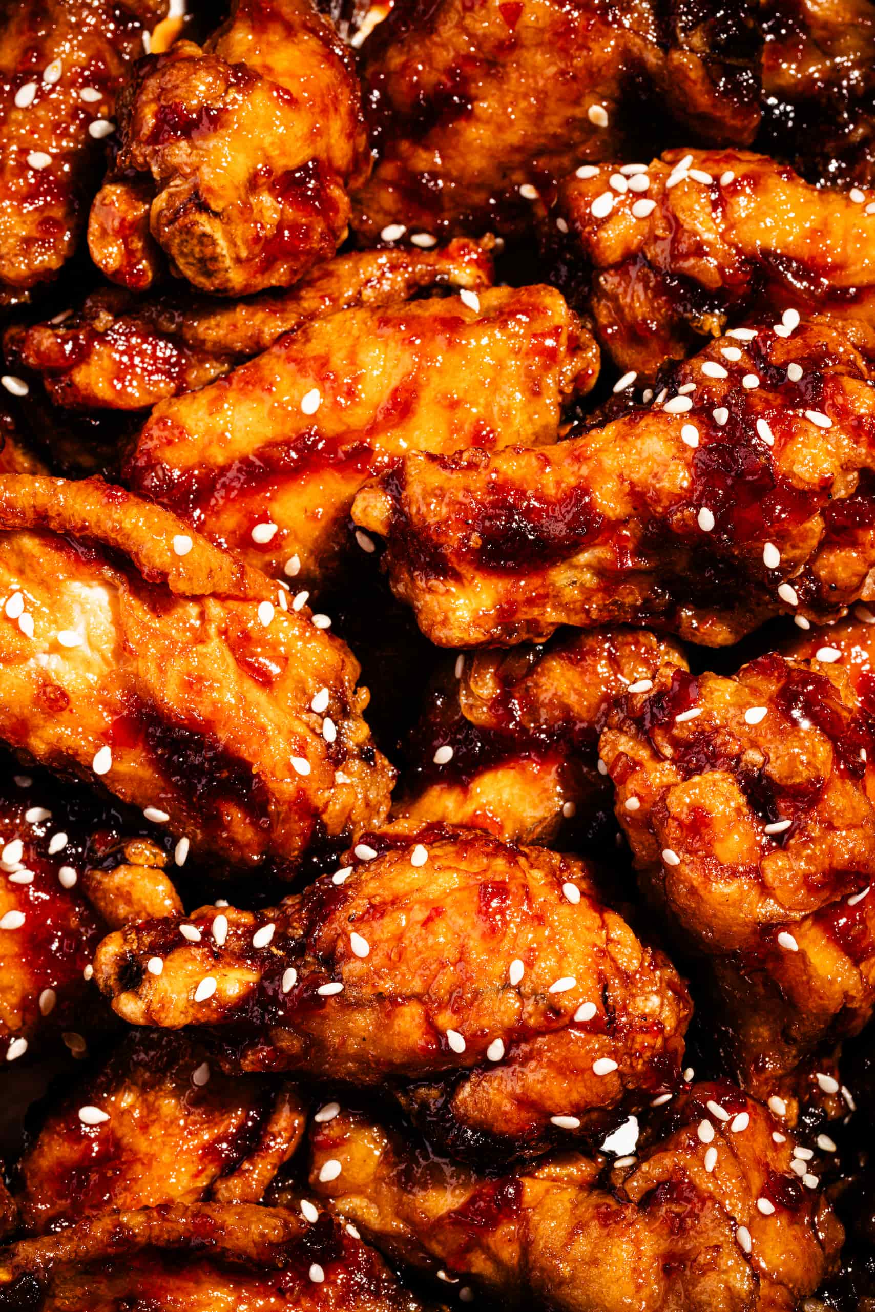 Recette d’ailes de poulet coréennes croustillantes à la sauce gochujang