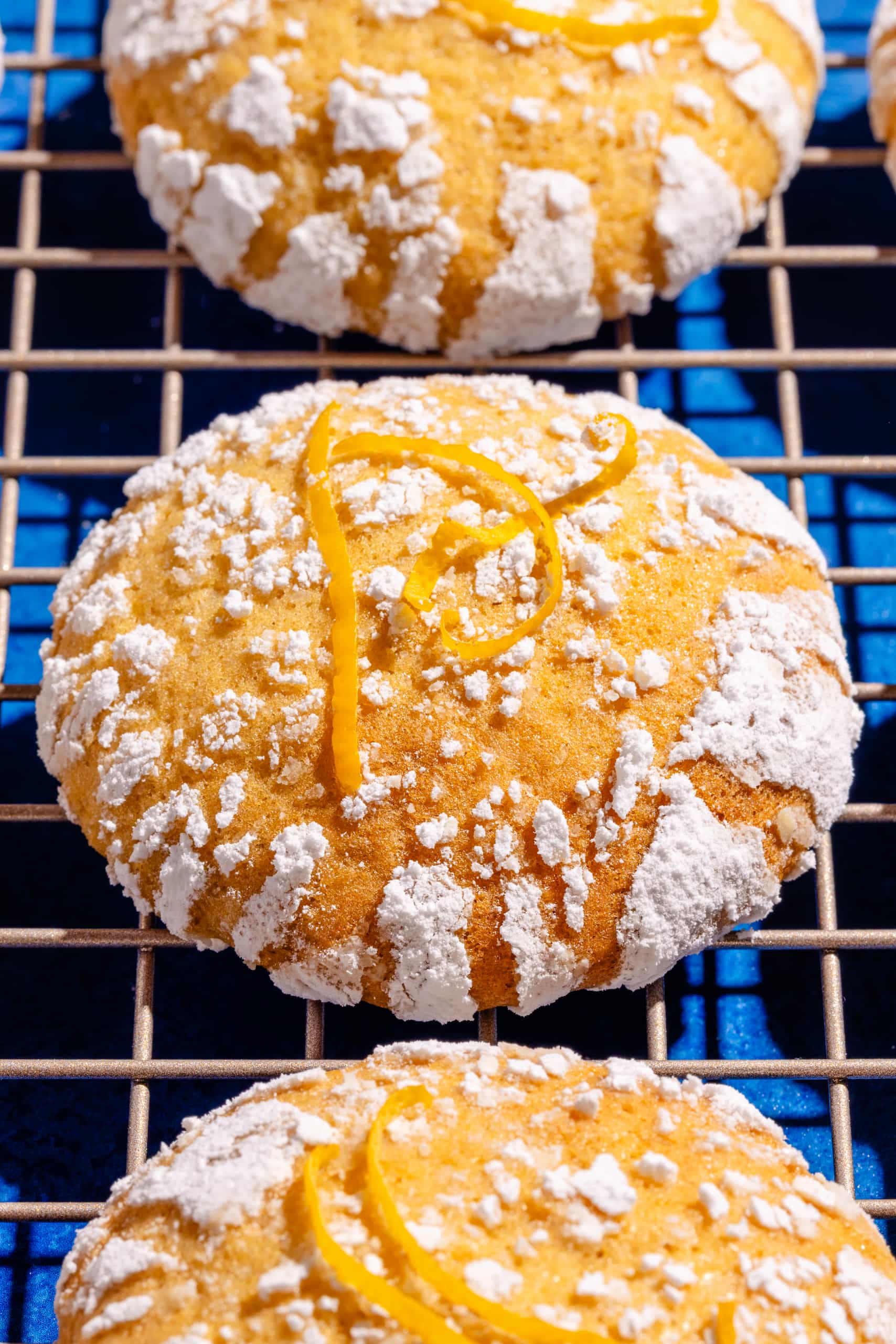 Recette de petits biscuits craquelés au citron
