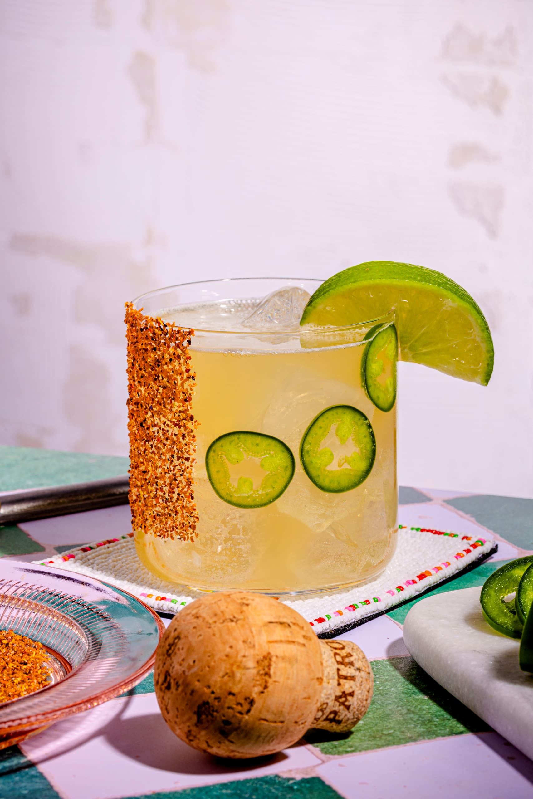 Recette facile de margarita épicée avec assaisonnement Tajin