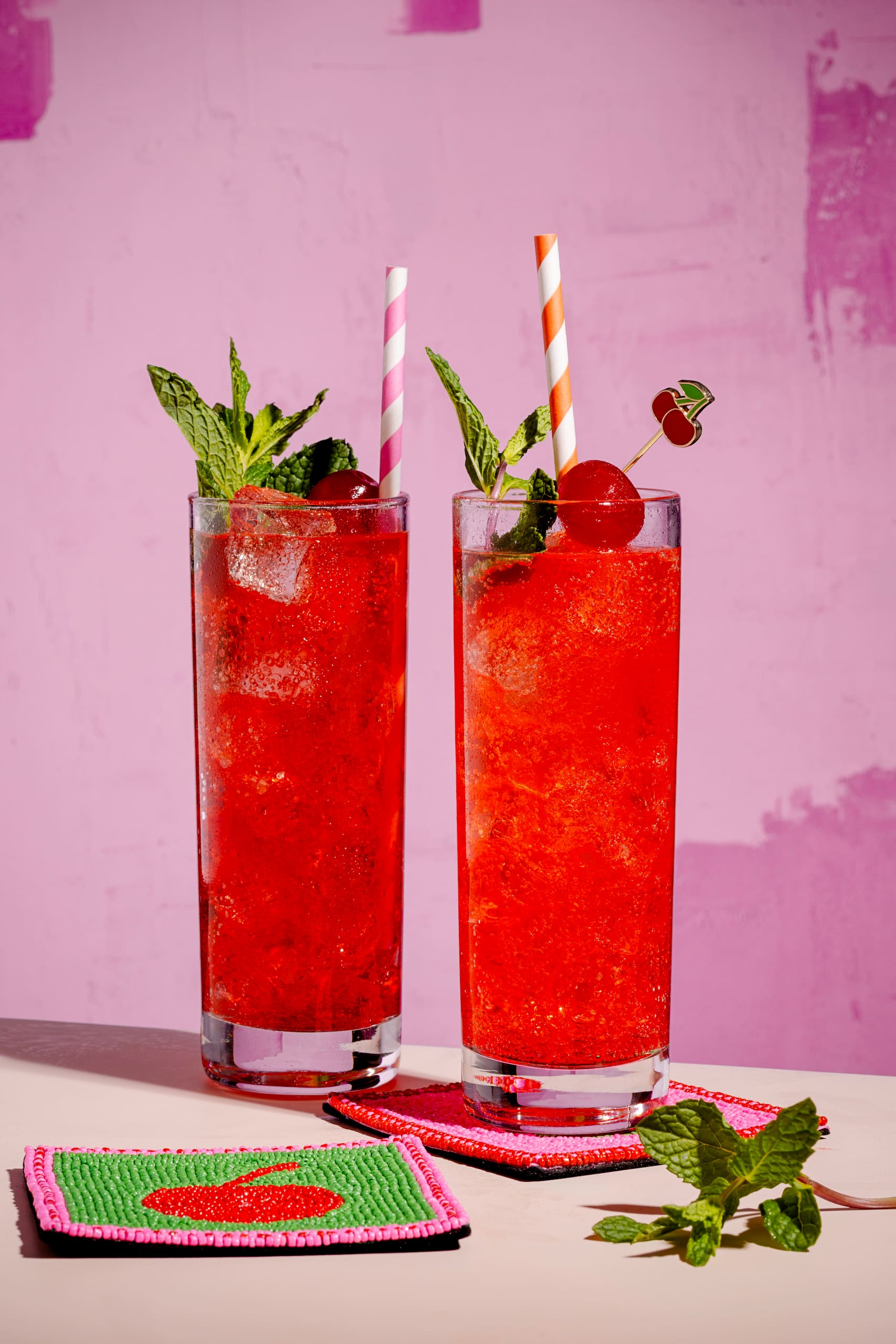 Recette simple de Shirley Temple maison au 7 Up grenadine et lime