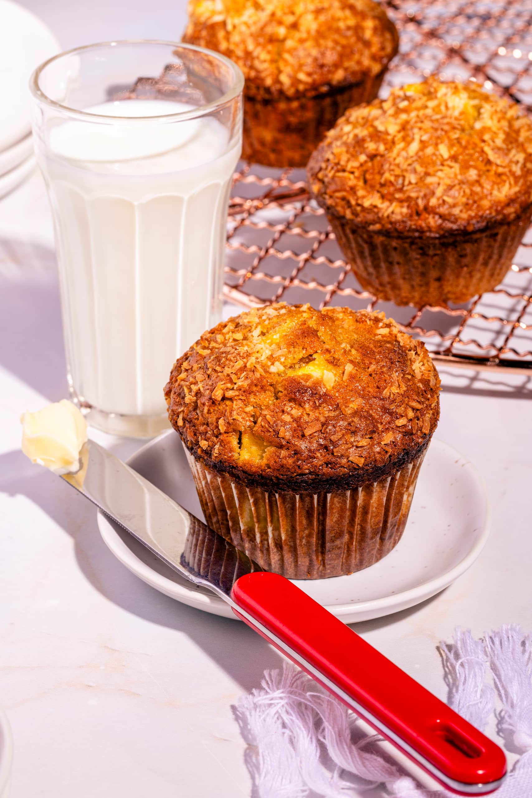 Muffins carottes ananas moelleux style pâtisserie parfaits pour déjeuner et collation