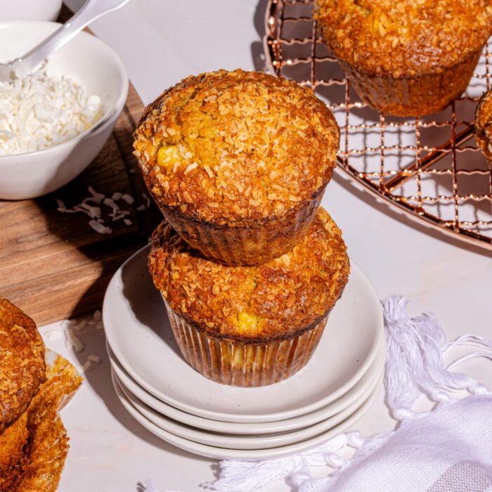 Muffins carottes ananas