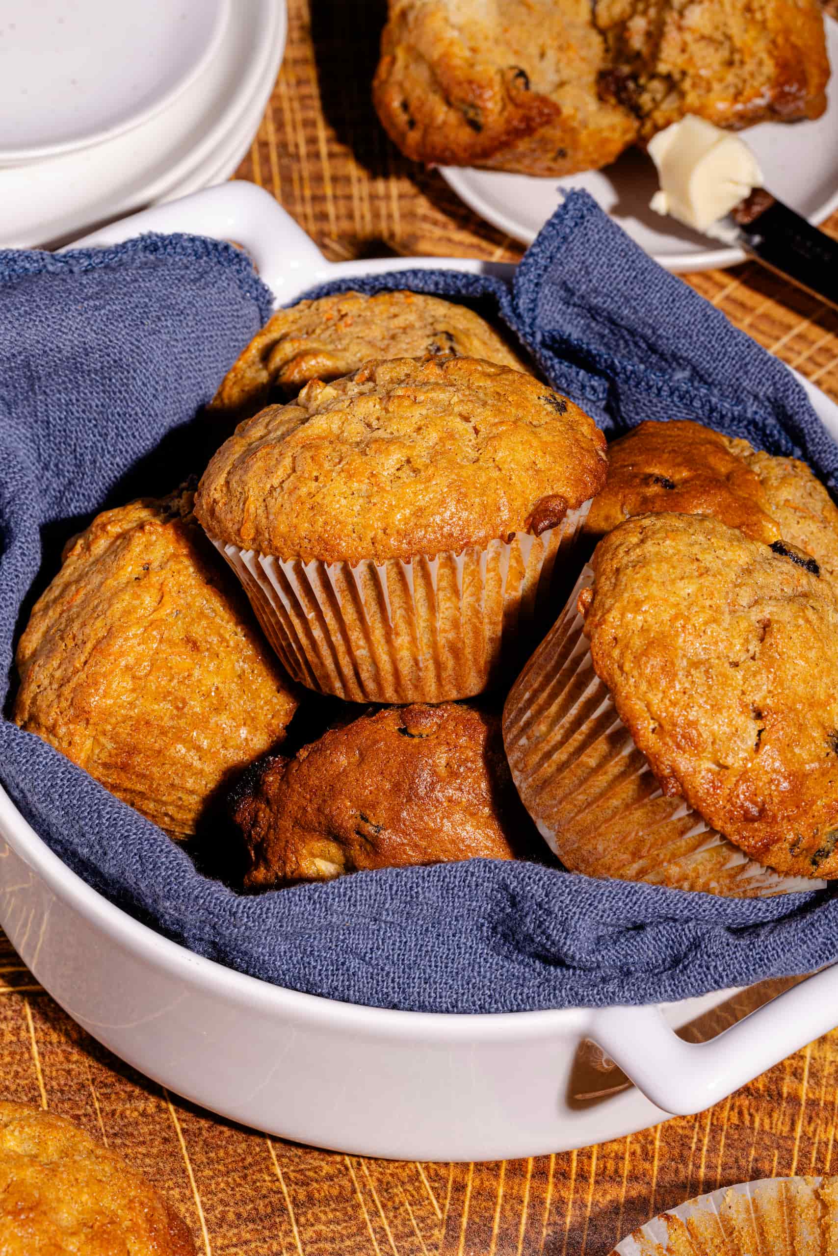 Muffins carottes et pommes moelleux au yogourt grec faciles