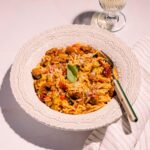 Orzo aux saucisses