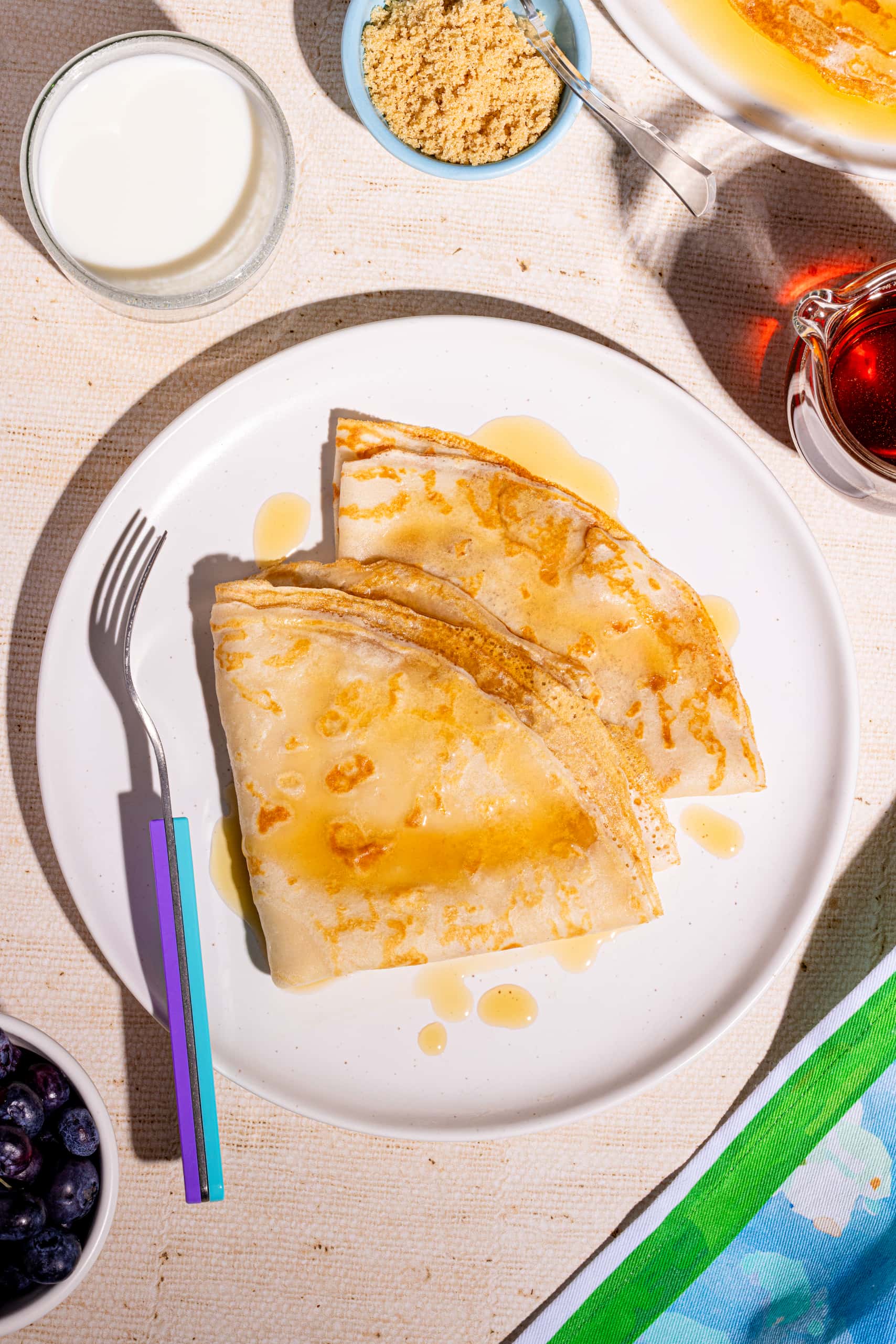 Pâte à crêpes sans oeufs facile (crêpes dorées sans oeufs rapides)