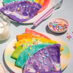 Crêpes anniversaire pour enfants (crêpes colorées)