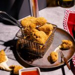 Fromage en grains pané au air fryer