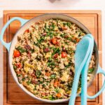 Poêlée méditerranéenne de dindon et de riz