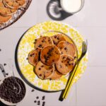 Mini-pancakes aux brisures de chocolat