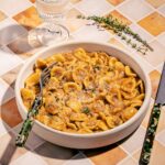 Pâtes style soupe à l&rsquo;oignon