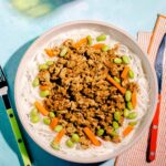 Porc haché caramélisé à l’érable et à la moutarde