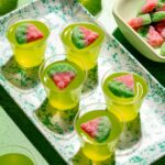 Shots gélifiés au Midori