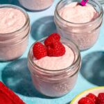 Mousse aux framboises facile