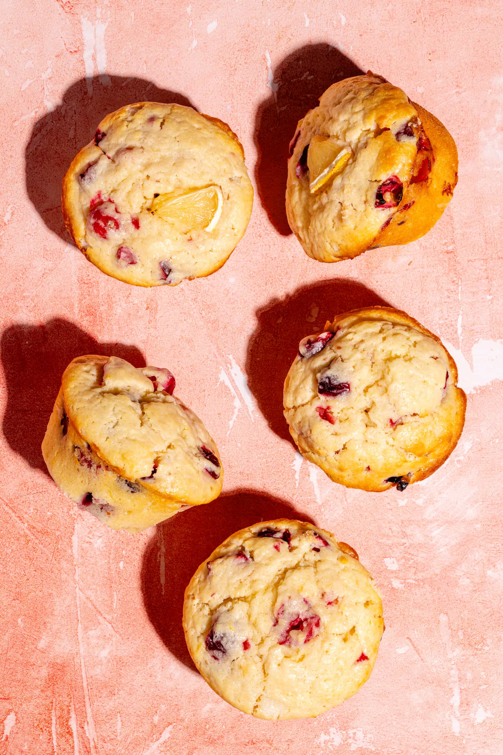 Muffins citron-canneberge moelleux maison (recette simple et facile)