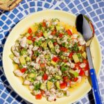 Ceviche de crevettes facile avec avocat
