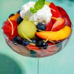 Coupe de fruits au limoncello